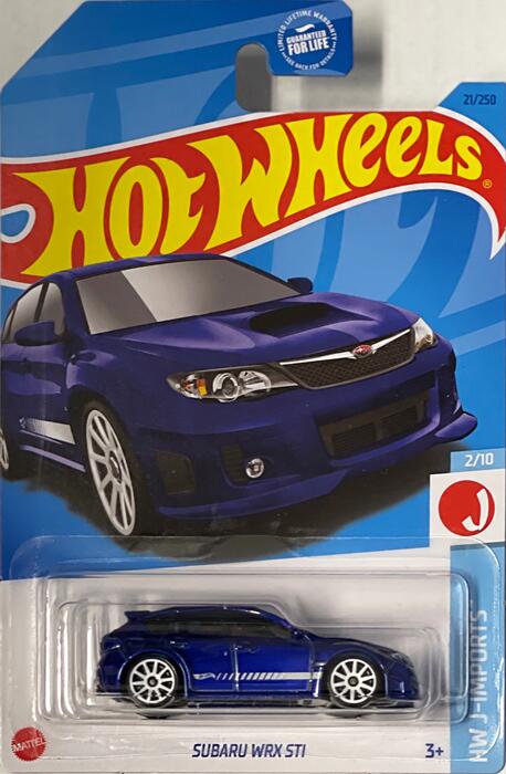 HOTWHEELS HW J-IMPORTS SUBARU WRX STI zbgEB[ ~jJ[