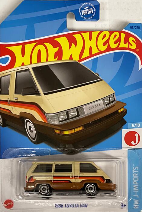 HOTWHEELS HW J-IMPORTS 1986 TOYOTA VAN zbgEB[ ~jJ[