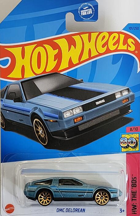 HotWHeeLs HW:THE '80s DMC DELOREAN zbgEB[ ~jJ[