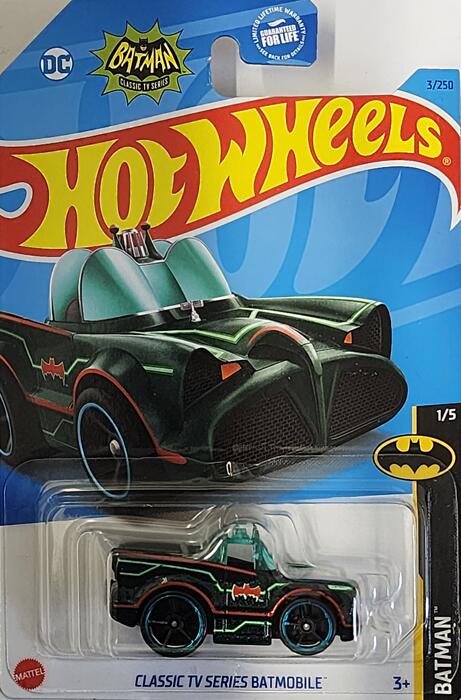 HOTWHEELS BATMAN CLASSIC TV SERIES BATMOBILE zbgEC[@~jJ[