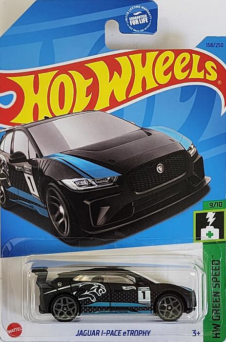 HotWHeeLs HW@GREEN SPEED JAGUAR I-PACE eTROPHY zbgEB[ ~jJ[