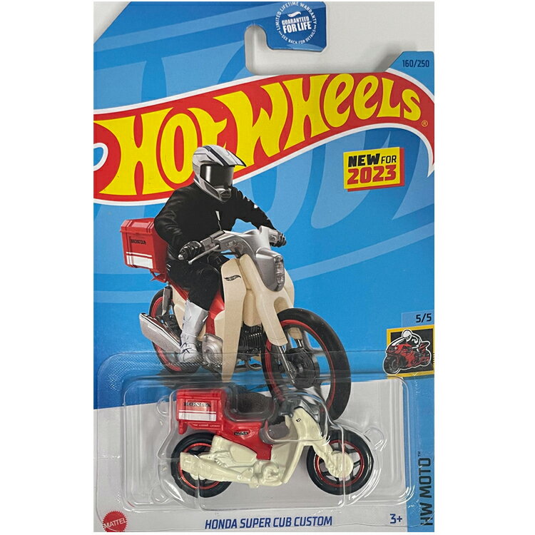 HotWHeeLs HW MOTO HONDA SUPER CUB CUSTOM zbgEB[ ~jJ[