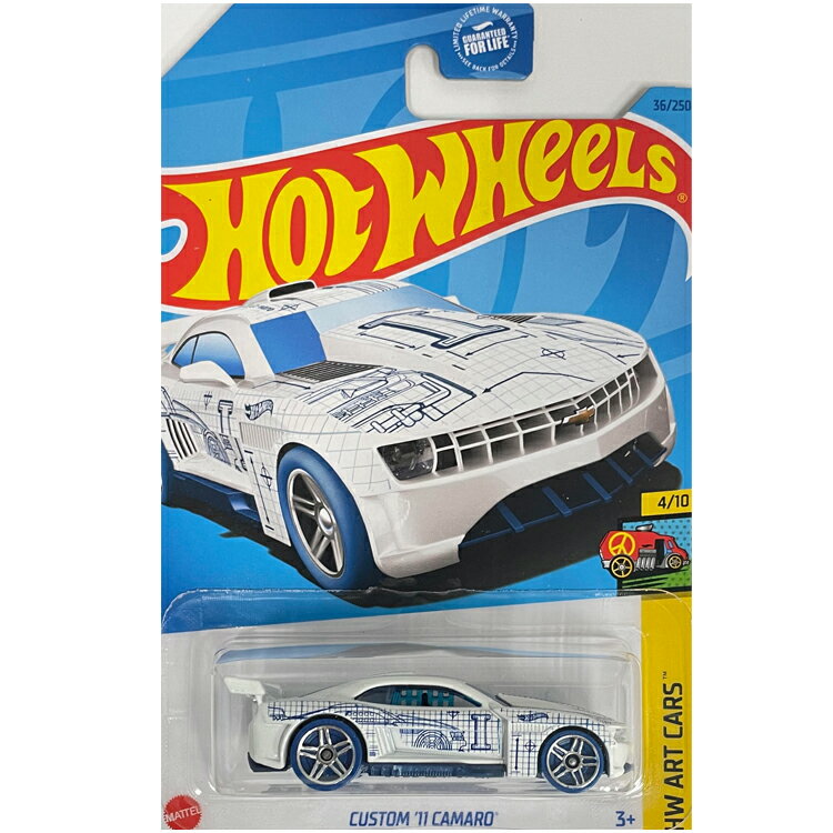 HotWHeeLs HW ART CARS CUSTOM 11 CAMARO zbgEB[Y ~jJ[