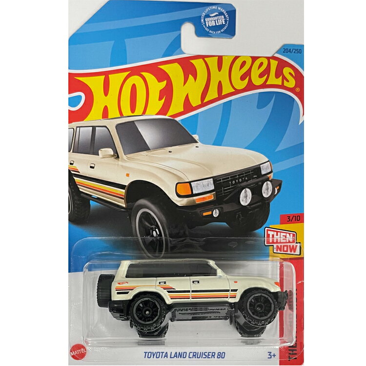 HOTHWHEELS TEN AND NOW TOYOTA LAND CRUISER 80 ホットウィール ミニカー