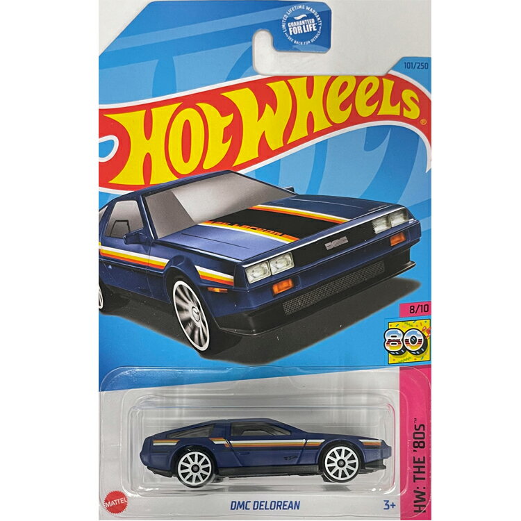 HotWHeeLs HW:THE 039 80s DMC DELOREAN ホットウィール ミニカー