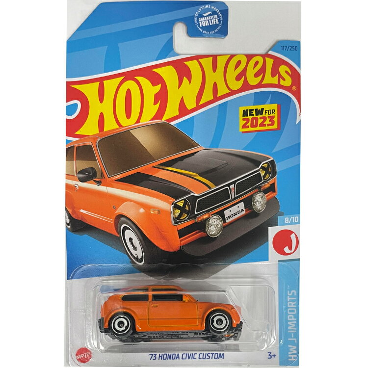 HOTWHEELS HW J-IMPORTS 73 HONDA CIVIC CUSTOM zbgEB[ ~jJ[