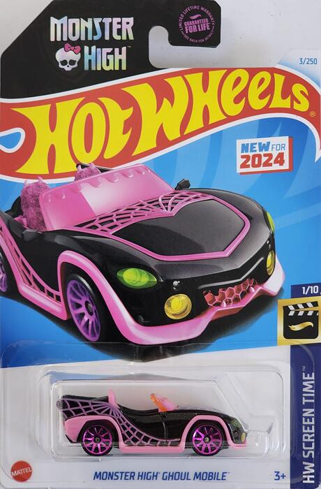 HotWHeeLs HW SCREEN TIME MONSTER HIGH GHOUL MOBILE zbgEB[ ~jJ[