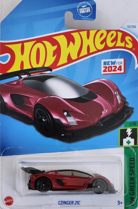 HotWHeeLs HW@GREEN SPEED CZINGER 21C zbgEB[ ~jJ[