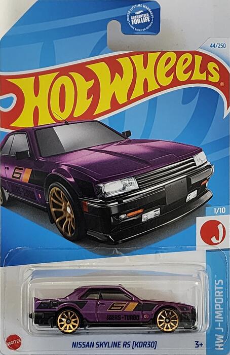 HOTWHEELS HW J-IMPORTS NISSAN SKYLINE RS (KDR30) zbgEB[ ~jJ[