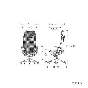 バロン エクストラハイバック ホワイト ポリッシュ 肘付き ( オフィスチェア ワークチェア PCチェア パソコンチェア メッシュチェア 事務チェア ワークチェア 椅子 チェアー 事務椅子 イス 在宅 在宅勤務 テレワーク 疲れにくい チェア アジャストアーム オカムラ )