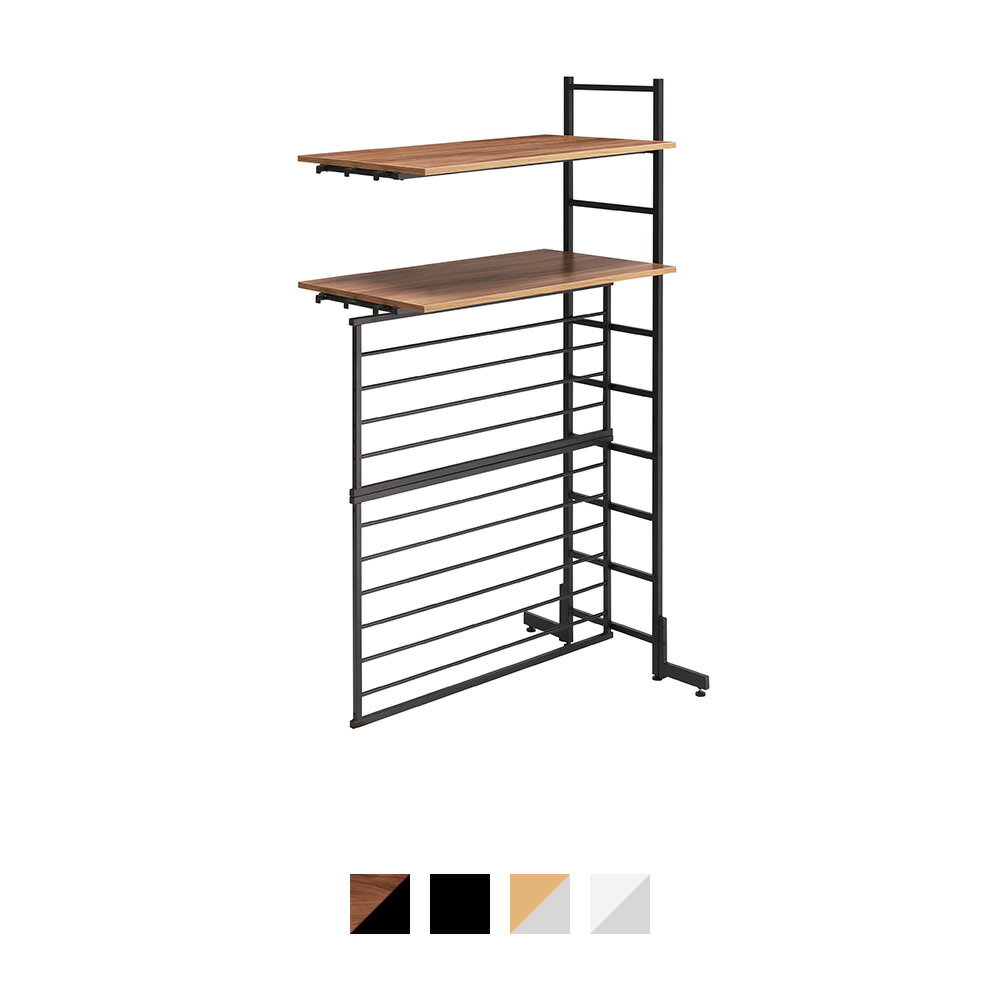 〈増設〉フレームラック OS 両面 机上棚タイプ（机上棚 スチールラック 収納ラック ディスプレイラック シェルフ 机上ラック インテリア おしゃれ 書斎 デスク 本棚 オフィス 収納棚 家具 幅104cm 高さ182.4cm)