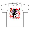 送料無料　同人オリジナル　東方Project　東方　【フランドール・スカーレット　シルエット】Tシャツ