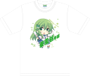 同人オリジナル　東方Project　東方　守矢神社の風祝　八坂神奈子の巫女【東風谷　早苗】Tシャツ