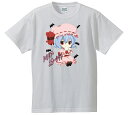 同人オリジナル 東方Project 東方 東方紅魔郷 永遠に紅い幼き月 【東方カラー レミリア スカーレット】Tシャツ