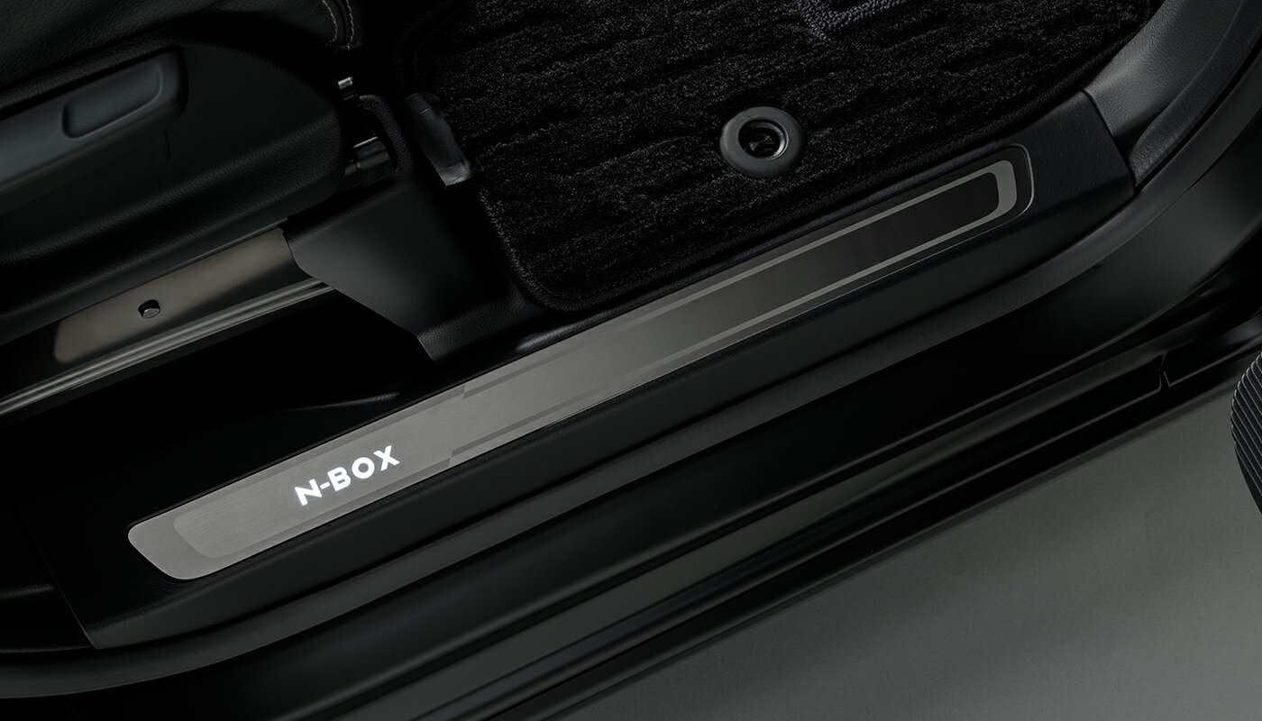 N-BOX JOY CUSTOMサイドステップガーニッシュ 08E12-32R-001 JF5 JF6 HONDA ホンダ 純正 アクセサリー パーツ エヌボックス ターボ スロープ