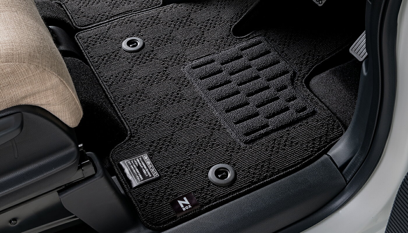 【マラソン期間中 ポイント3倍 11/4 20:00~11/11 23:59 】N-BOX JOY CUSTOMフロアカーペットマット(ス..