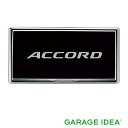 HONDA ホンダ 純正 アクセサリー パーツ ACCORD アコードライセンスフレーム (フロント用/リア用) メッキタイプ 08P25-PD1-001A 08P26-PD1-000A　CV3 オプション