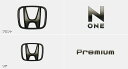 【全品ポイント3倍!7/15 24H限定】HONDA ホンダ 純正 アクセサリー パーツ N-ONE Nワン エヌワンブラックエンブレム(ブラッククローム)※適...