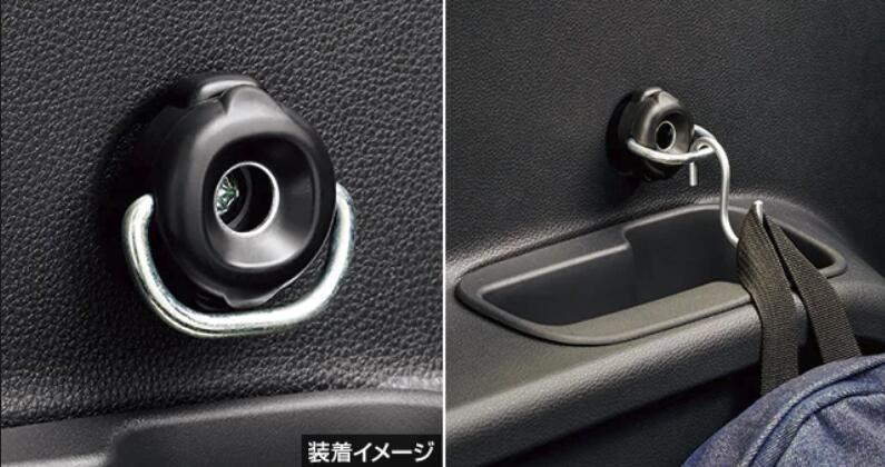 【マイカー割最大P5倍+6/22 -6/27 01:59自社P3倍】TOYOTA トヨタ 純正 アクセサリー パーツ SIENTA シエンタユーティリティフック(2個入り) 0824A-52080 MXPL10G MXPL15G MXPC10G MXPL12G オプション