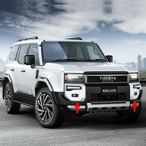 【マイカー割最大P5倍+10/4 20時-10/9 1:59自社P3倍】ランドクルーザー 250 ランクル250[モデリスタ]シグネチャーイルミブレード MSD12-60001 GDJ250W TRJ250W TOYOTA トヨタ 純正 アクセサリー パーツ LAND CRUISERのサムネイル