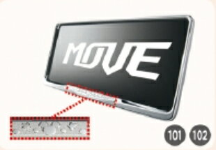 DAIHATSU ダイハツ 純正 アクセサリー MOVE ム