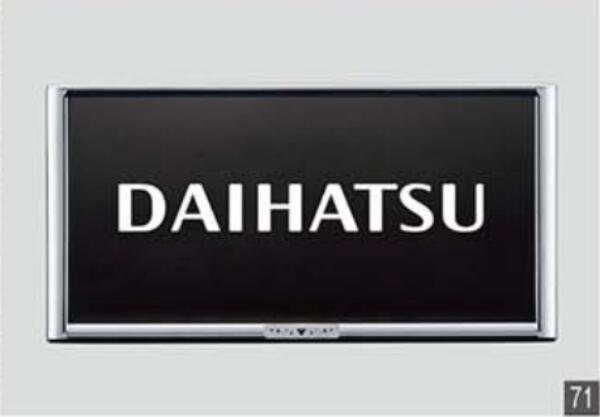 【マイカー割最大P5倍+5/23 20時-5/27 1:59自社P3倍】DAIHATSU ダイハツ 純正 アクセサリー パーツ MOVE CANBUS ムーヴ キャンバスナンバーフレームセット(ディズニー) 08400-K2282 08400-K2283 LA850S LA860S オプションのサムネイル