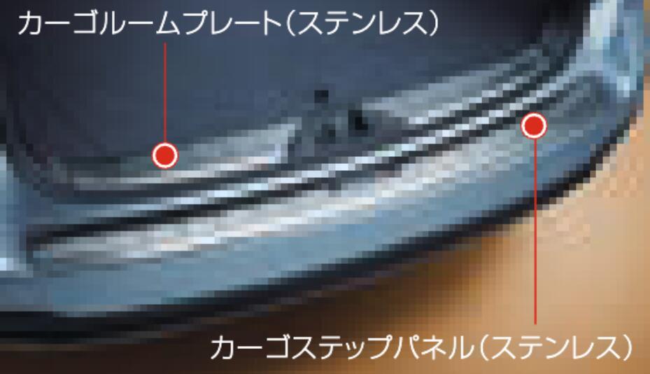 フォレスターカーゴステップパネル(ステンレス) E7717SG000 SJ5 SJG SUBARU スバル 純正 アクセサリー パーツ FORESTER