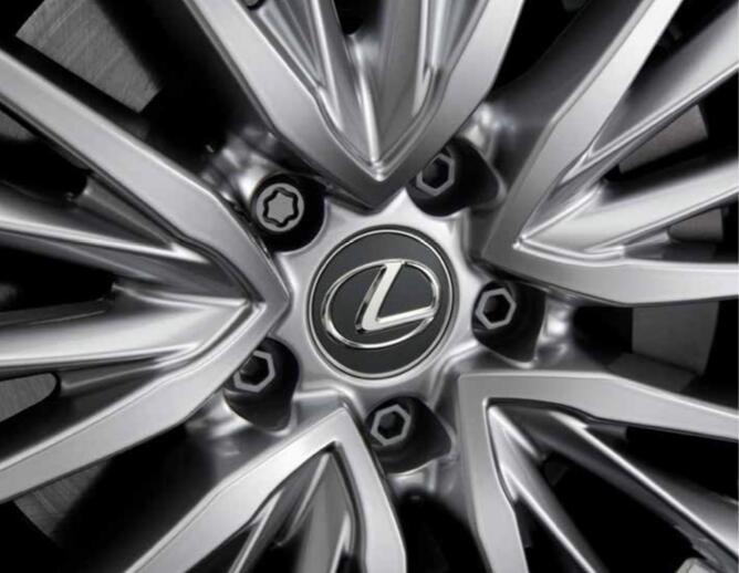 LEXUS レクサス 純正 アクセサリー パーツ IS350 IS300 IS300hホイールロックボルト(ブラック) 08456-00750 GSE31 AVE30 AVE35 ASE30 オプション