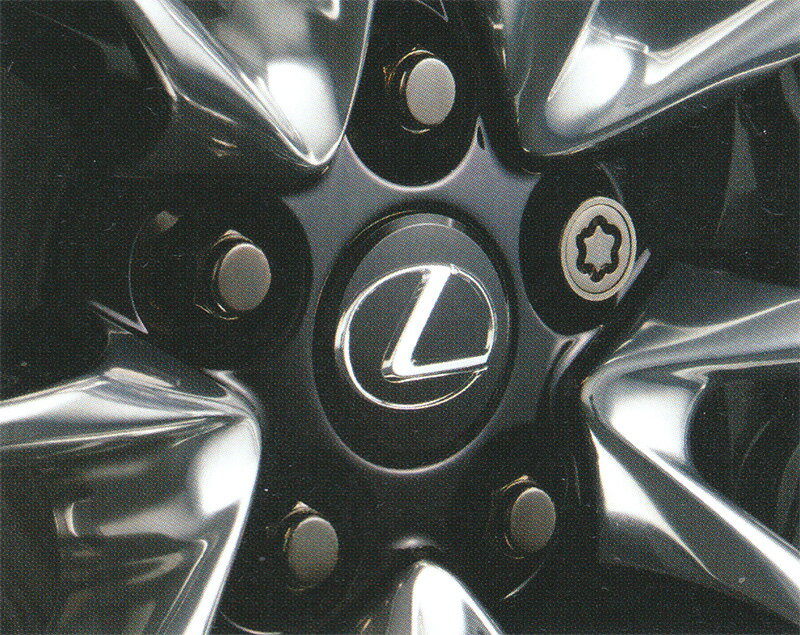 【マイカー割最大P5倍 5/12 全品P5倍】LEXUS レクサス 純正 アクセサリー パーツ LC500 LC500hホイールロックナット 08456-00440 URZ100 GWZ100 オプション