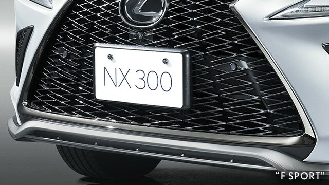 【週末限定ポイント3倍！5/18-19】LEXUS レクサス 純正 アクセサリー パーツ NX300 NX300h ナンバーフレーム(フロント リヤ)＆ロックボルトセット※適用タイプ要確認 08407-78050-A0 78050-A1 78050-B0 78050-B2 78050-C0 78050-C2 78050-D0 78050-E2 78050-E3 78050-G0 0