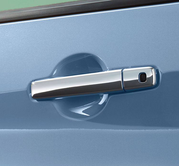 【楽天スーパーSALE！ 店内全品ポイント3倍 12/3 20:00~12/11 01:59 】MITSUBISHI 三菱 純正 アクセサリー パーツ ek X EV ekクロスEVメッキドアハンドルカバー MZ576241 B5AW オプション