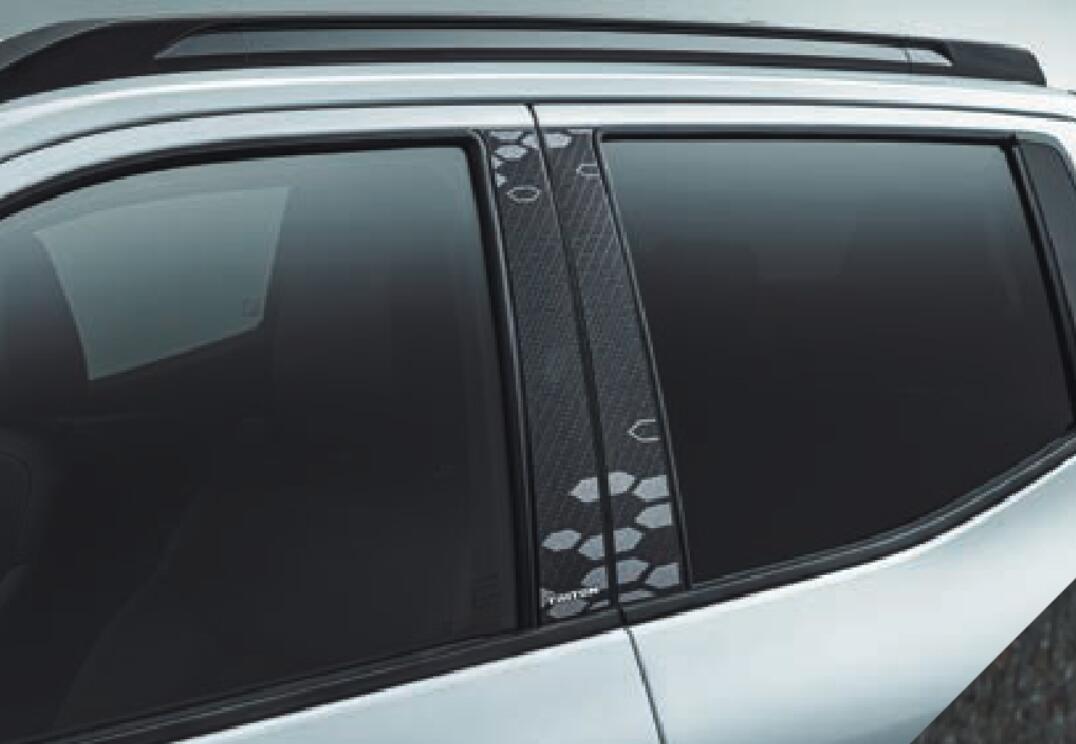 【楽天スーパーSALE！ 店内全品ポイント3倍 12/3 20:00~12/11 01:59 】MITSUBISHI 三菱 純正 アクセサリー パーツ トライトン TRITONBピラーデコレーションデカール MZ577125 LC2T