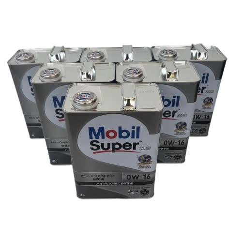 6̥å  ò  Mobil Super 3000 ⡼ӥ ѡ 3000 󥸥󥪥 SP 0W-16 4L