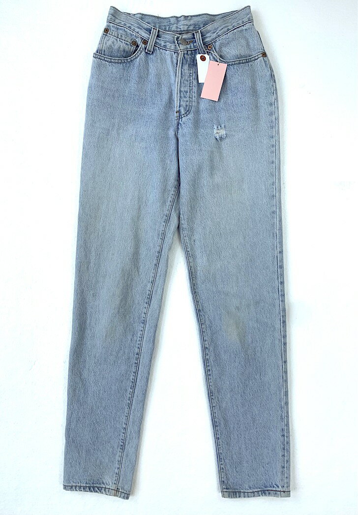 リーバイス レディース Levis501モデル（17501）古着 1991年米国製刻印544 W68cm(ぐるり) L80cm(股下)(4)
