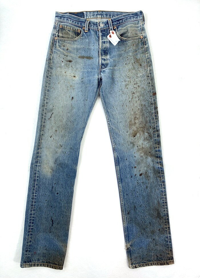 リーバイス Levis501レギュラー古着 1995年米国製刻印522 W80cm(ぐるり)L88cm(股下)