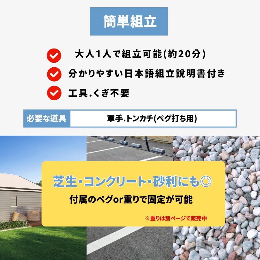 ALL GUARD mini サイクルハウス 1.6×2.2m 3台用 4台用 5台用 ALL GUARD mini サイクルハウス 1.6×2.2m 3台用 4台用 5台用