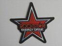 ROCKSTAR ENERGY DRINK ワッペン アカ