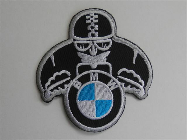 BMW　バイク刺繡ワッペン