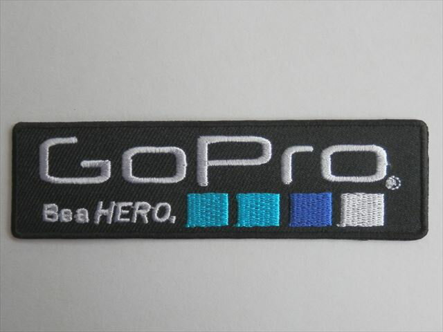 GOPRO　エンブレム刺繡ワッペン