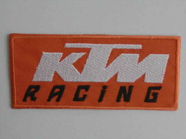 KTM　RACING　エンブレムワッペン（252212）