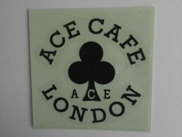 ACE　CAFE　LONDON　切文字タイプ　ステッカー 1