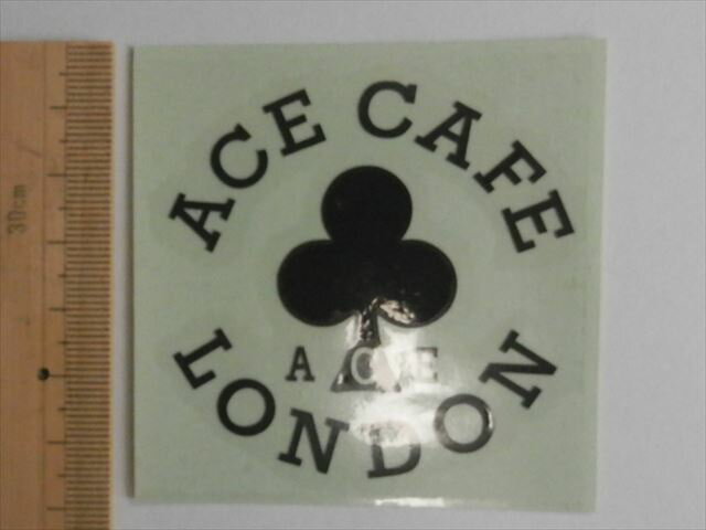 ACE　CAFE　LONDON　切文字タイプ　ステッカー 3
