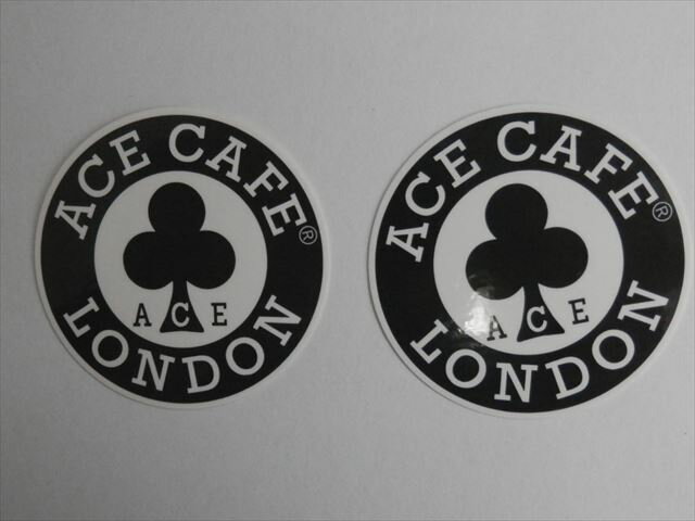 ACE　CAFE　LONDON　ステッカー2枚1組