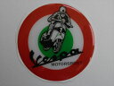 【ステッカー シール デカール】VESPA MOTOR SPORT エポキシステッカー(112221)