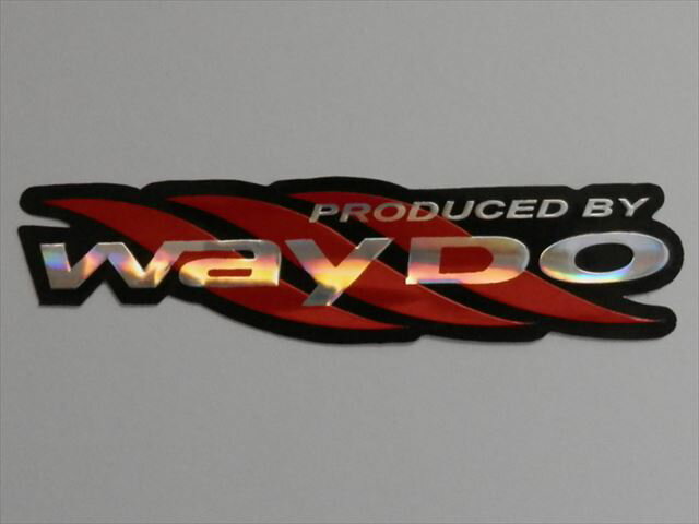 乐天商城 - 【ステッカー　シール　デカール】PRODUCED　BY　WAYDO　ホログラムステッカー(112301)