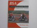 モニターの発色により、お色が違って見える場合がございますこの商品は BSA　UNIT　COMPLETE　STORY ポイント Matthew　Vale　著 英国より取り寄せのしなものです マニュアル、パーツリスト、ロードテスト、歴史など専門的なものが多く、修理などにお役に立ちます ショップからのメッセージ こんにちは、店長の山田です。旧車オートバイ専門店ガレージWARWICKを営んでいます。英国より取り寄せた1点ものが多く、いまではなかなか手に入れにくいものばかりです。宜しくお願いいたします。 納期について 4