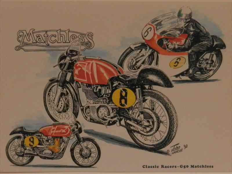 MATCHLESS　G50　ポストカード