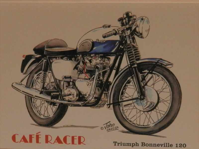 BSA　ゴールドスターレーサー　ポストカード