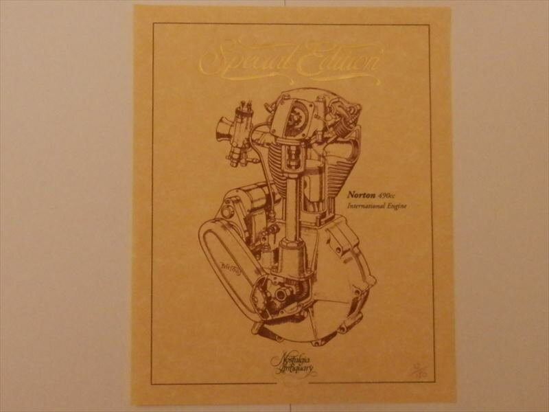 NORTON　490cc　INTERNATIONAL　ENGINE