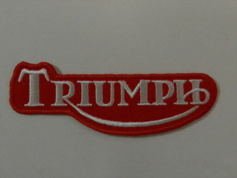 TRIUMPH　MOTORCYCLES　3　ワッペン　（251305）